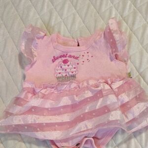 Duck Duck Goose,Pink Cupcake Baby Dress